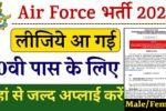 Air Force Vacancy 2024