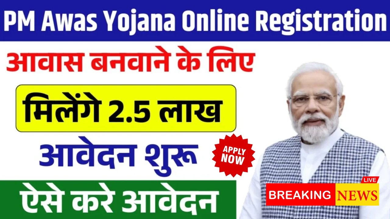 PM Awas Yojana Online Registration